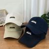 Fashion Hat Spring New Alphabet Embroidery Washed Cotton Baseball Cap Female Korean Version Show Face Small Versatile Casual Cap Male Trend