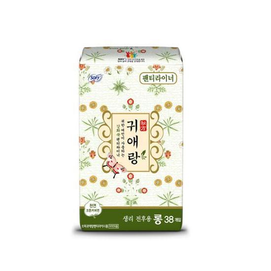 

Sophie s cute panty liners long/regular 38P (choose 1 of 2) Liner General 38P