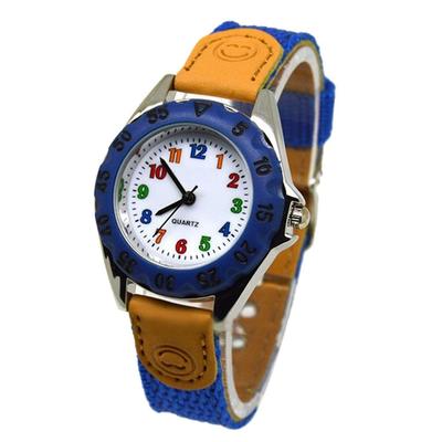Orologio da polso per ragazzi e ragazze carini, orologio da polso per bambini, cinturino in tessuto per bambini, orologio da polso per studenti