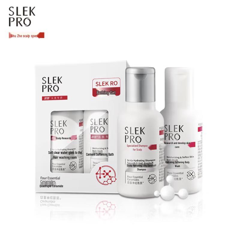 Slek PRO Scalp Care Shampoo & Shower Set