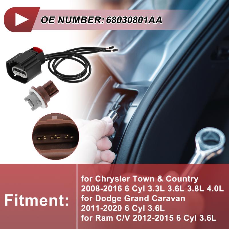 X Autohaux Parking Light Socket Wiring for Chrysler Town & Country 08-16 Turn Signal