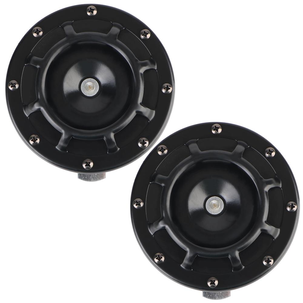 

Автомобильный сигнал Электрический сигнал Сигнал-решетка Супер громкий Автомобиль Мотоцикл Модификация 1 Пара 12В 115ДБ Универсальный Новая Крутая Цветовая Схема чёрный