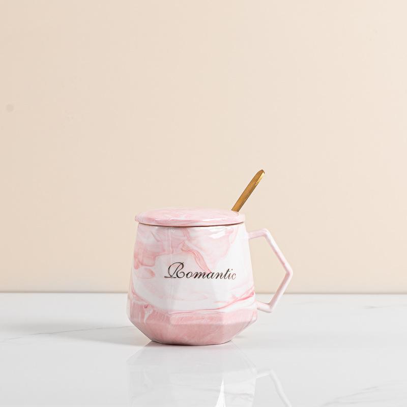 Simple fashion ceramic cup creative mug coffee cup couple cup gifts business souvenir