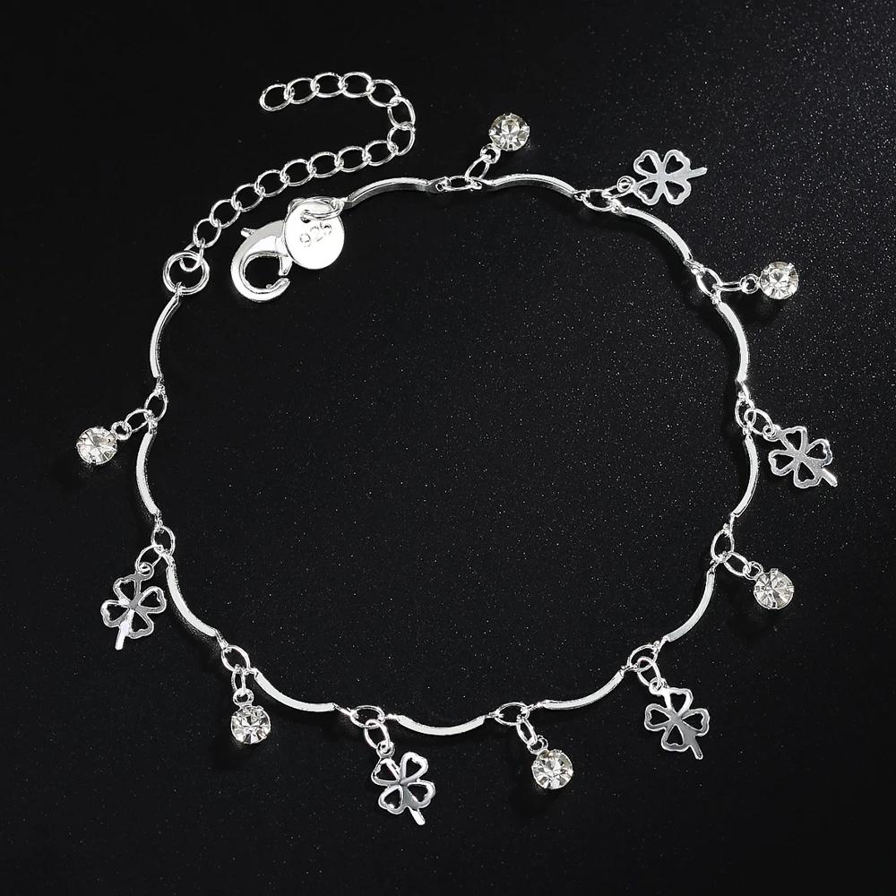 925 Silver Chain Stars Bracelets for Women Charms Fashion Designer Party Wedding Jewelry Holiday Gifts