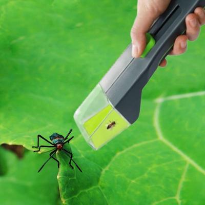 Fliegen-Handfanggerät Tragbare Spinnenfallen Fangwerkzeug Innenbereich Berührungsloser Fliegenfänger Schnellentriegelung Fliegen- und Ameisenfallen Für