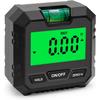 Hancaner Digital Angle Finder Level Angle Gauge Meter Magnetic Electronic Level Angle Finder Tool Protractor,with Bubble Level and Magnetic Base