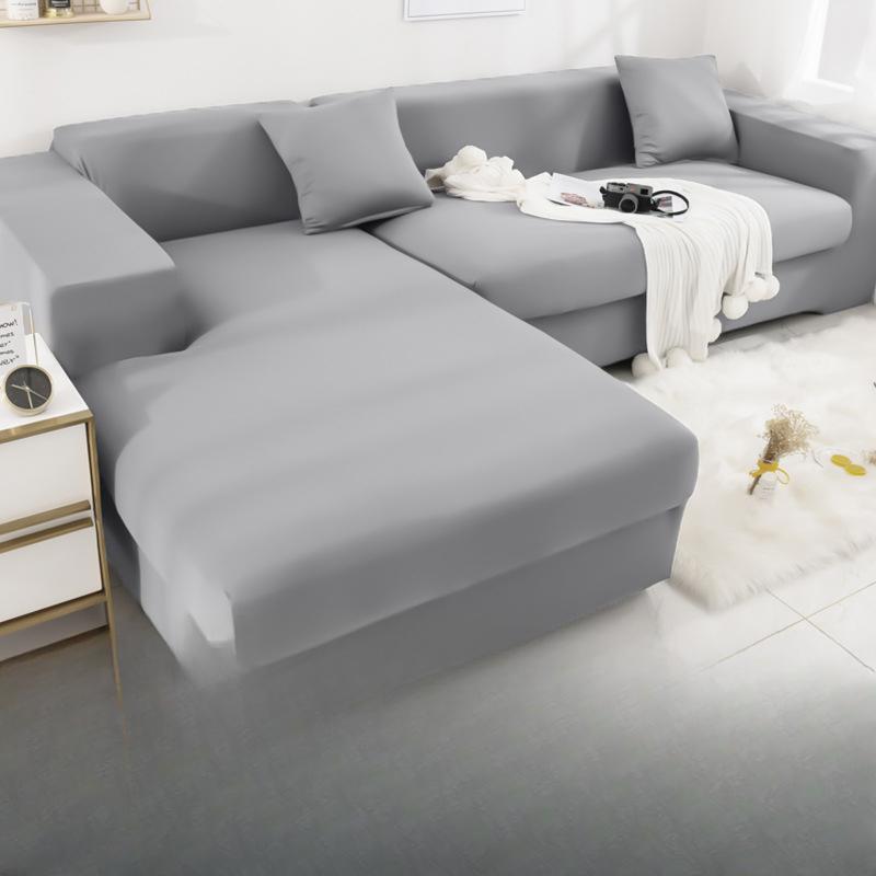 Prosty Materiał Uniwersalny Elastyczny Pełne Pokrycie Pokrowiec na Sofę Poduszka do Sofy Zestaw Cesarzowa Jednoczęściowy Pokrowiec na Sofę