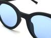 [SPEED ADDICT] BOSTON RUBBER FRAME SUNGLASS (Boston Rubber Frame Sunglasses) Matte Black × Light Blue
