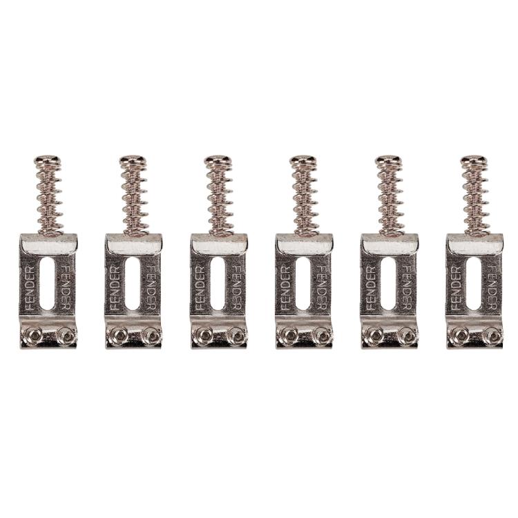 6 Stück E-Gitarrenteile Zubehör Gitarren Tremolobrücke Rollensättel Kit