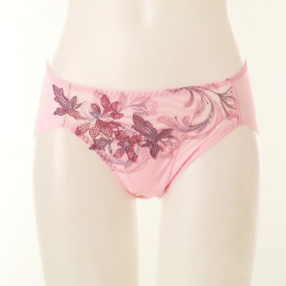 Wacoal Salute Shaping Bra Hamline Set Panty Dpt0456h Pink/105