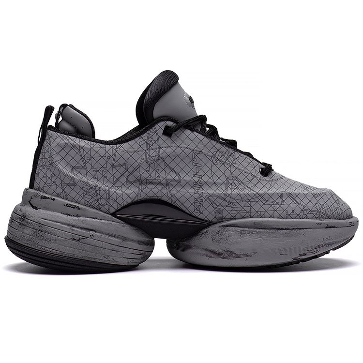 Li Ning CF Su Series Ultra Distance Dream Theme, suola spessa, altezza crescente, ammortizzazione, rimbalzo, scarpe versatili, scarpe casual basse AGLS239-3