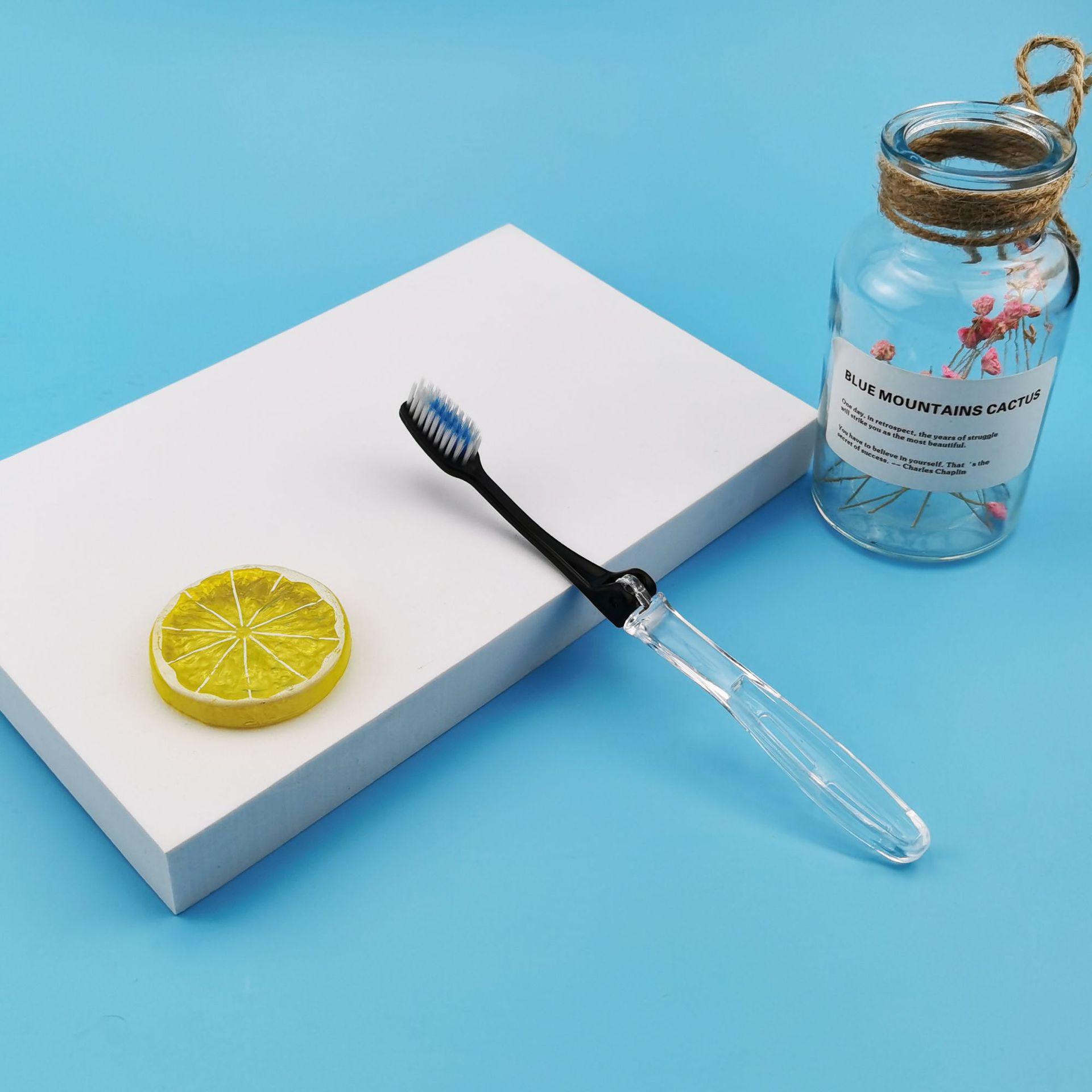 

Seahorse Portable Travel Toothbrush Set with Soft Bristles for Business and Outdoor Trips