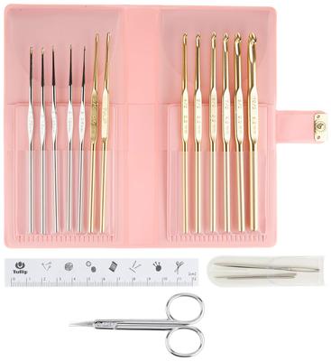 Tulip Classic 4 Crochet and Lace Hooks Set 18-Piece TCK-004