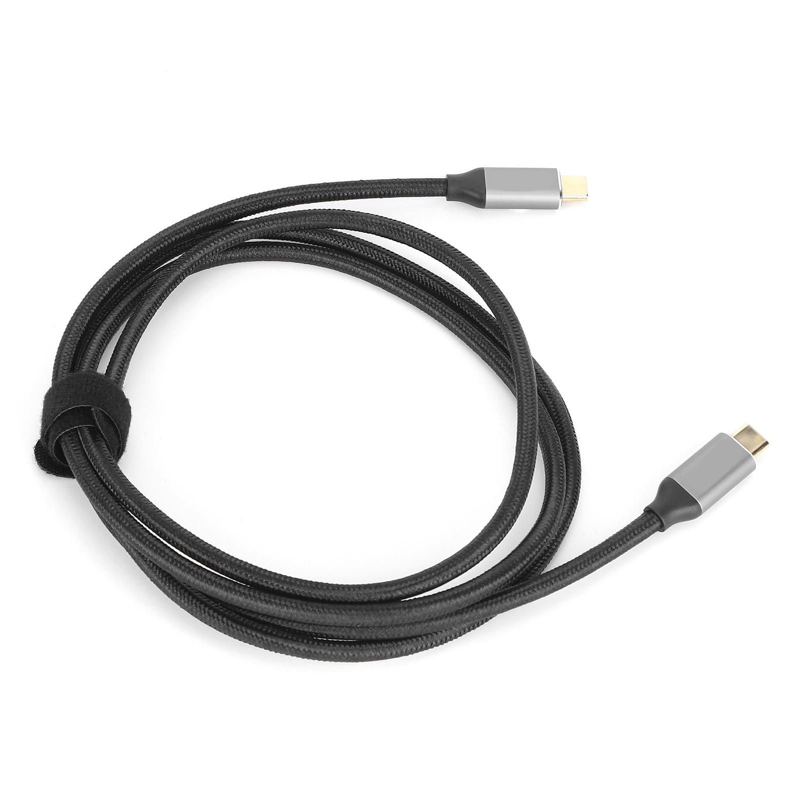 

USB 3.1 Двойной разъем 100 Вт USB C на USB Type C Мужской кабель USBC PD 5A Быстрое зарядное устройство Cord2m 1m / 3.3ft