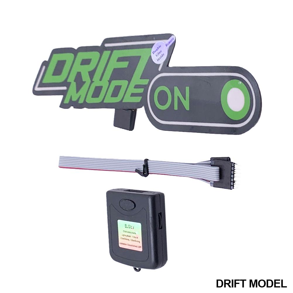 

Car Windshield Decal Safety Signs Auto Safety Decoration Accessories Rear Window Trim LED Light Window Stricker Battery Powered