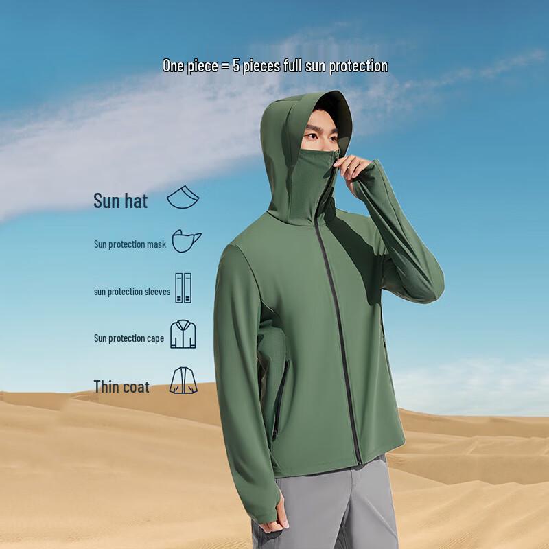 Bosideng Lightweight UPF100+ Sun Protection Jacket B30525001