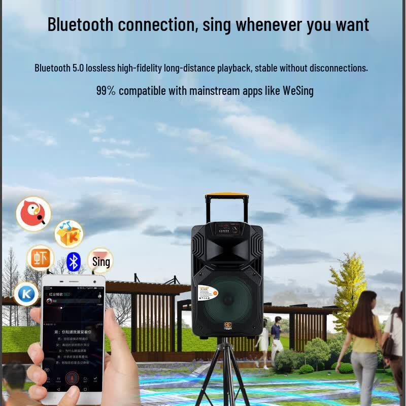 Songchuan International SS1 Portable KTV Trolley Speaker (CN Version)