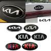 RXEC6 Emblème Capot Avant Badge Coffre Arrière pour KIA sportage ceed sorento cerato optima picanto rio soul k3 k5 stonic Autocollant ajustement