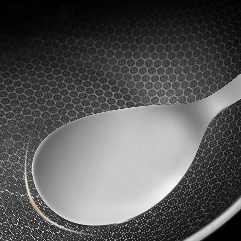Deepen Rice Paddle Thicken Serving Spoon Kitchen Utensils Stainless Steel Rice Spoon  Household