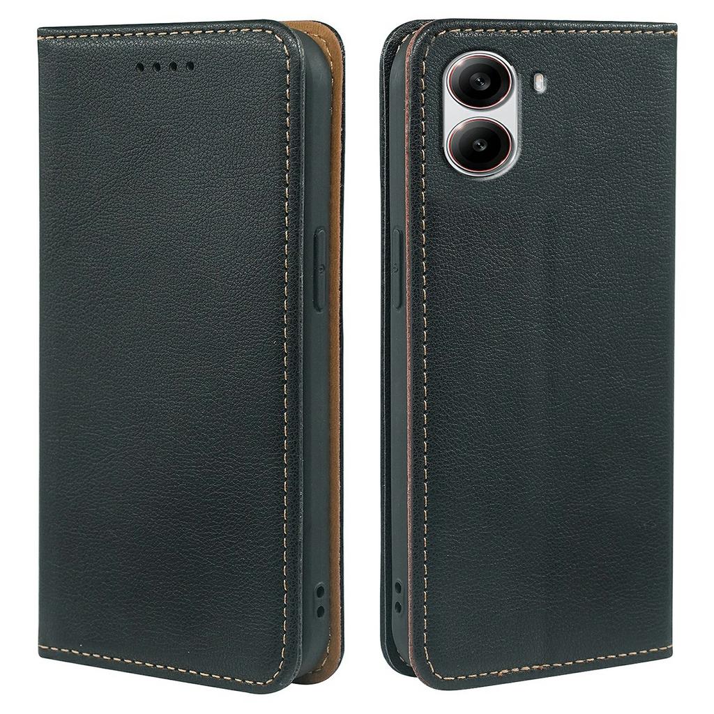 For Xiaomi Poco X7 Pro 5G Case Wallet RFID Blocking Leather Phone Cover Strong Magnetic Closure