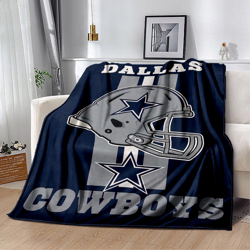 Dallas Blanket Soft Warm Cozy Perfect for Bed Picnics Chair for All Occasions Playful Design Best Holiday Gift for Friends Family