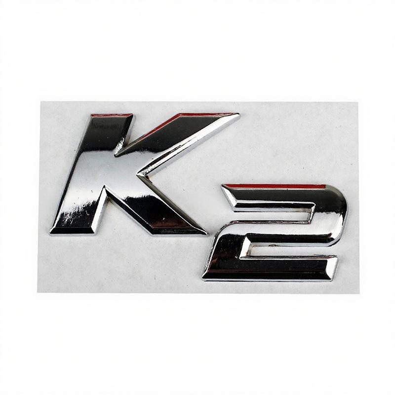 3D Car Metal Creative Stickers Waterproof Dirt-proof Sticker For Kia K2/K3/K5/KX3 Sportage Cerato Optima Soul Rio Carens Smart