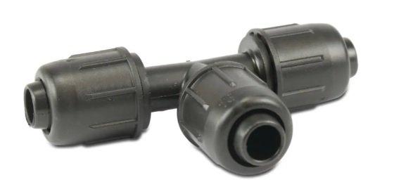 Trójnik 90° Pp 20 Mm Lock 4Bar Czarny