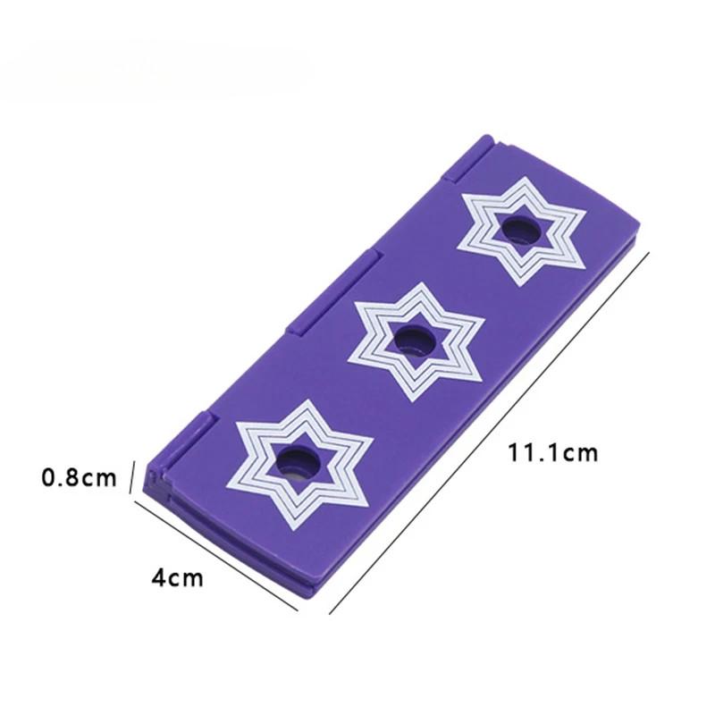 Pencil Penetration Coins Magic Tricks Pens Through Hole Close Up Illusion Toy Coin Escape Prop Street Stage Magic Toys Illusion