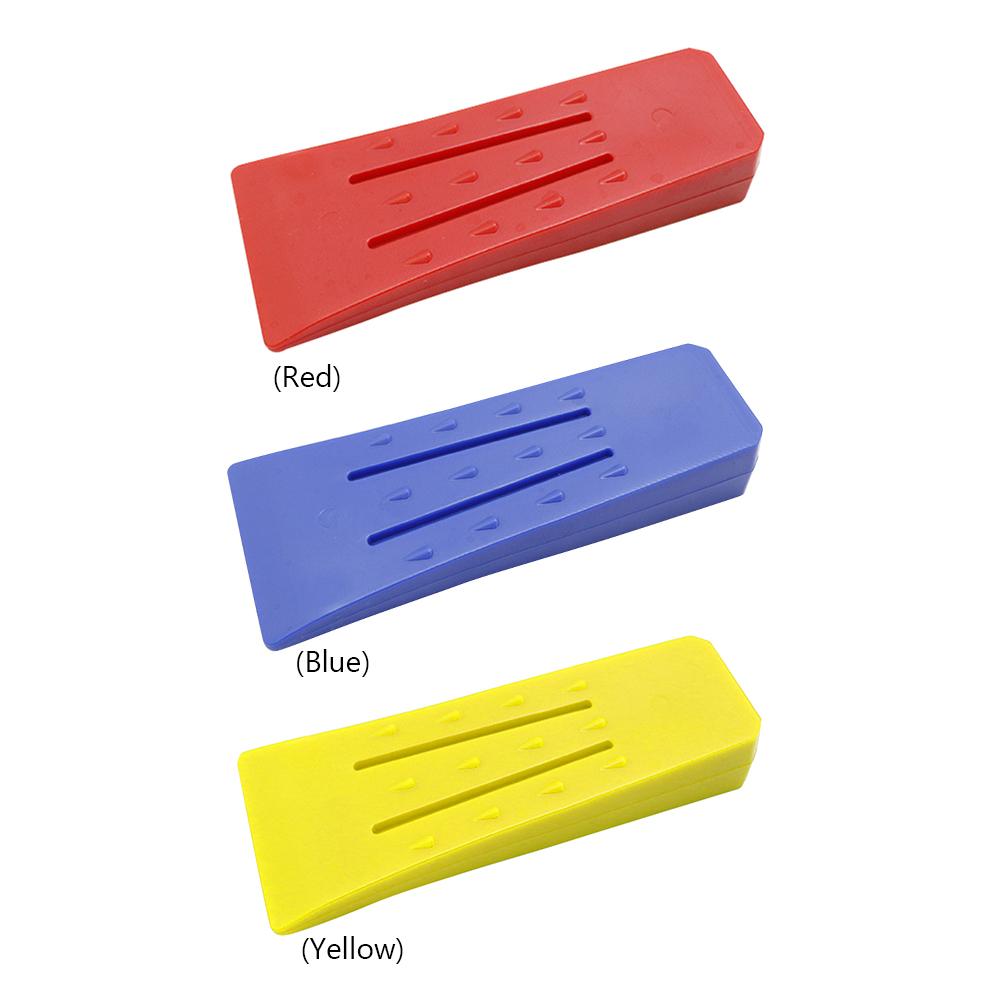 Plastic Forestry Cutting Wedge Lightweight Wood Cutting Edges Lifted Wedge High Impact Resistance with Spikes Garden Tools