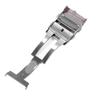 UECAJY (Small Shop) 18/20mm/22mm Solid 316L Stainless Steel Watch Buckle Fits Seiko/Citizen Watch Bands with Adjustable Clasp and Luxury Metal Button