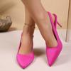 Summer Elegant Pointed Sexy Party High-heeled Sandals Fashionable Hot Selling New Comfortable Plus Size Women's Outdoor Sandals