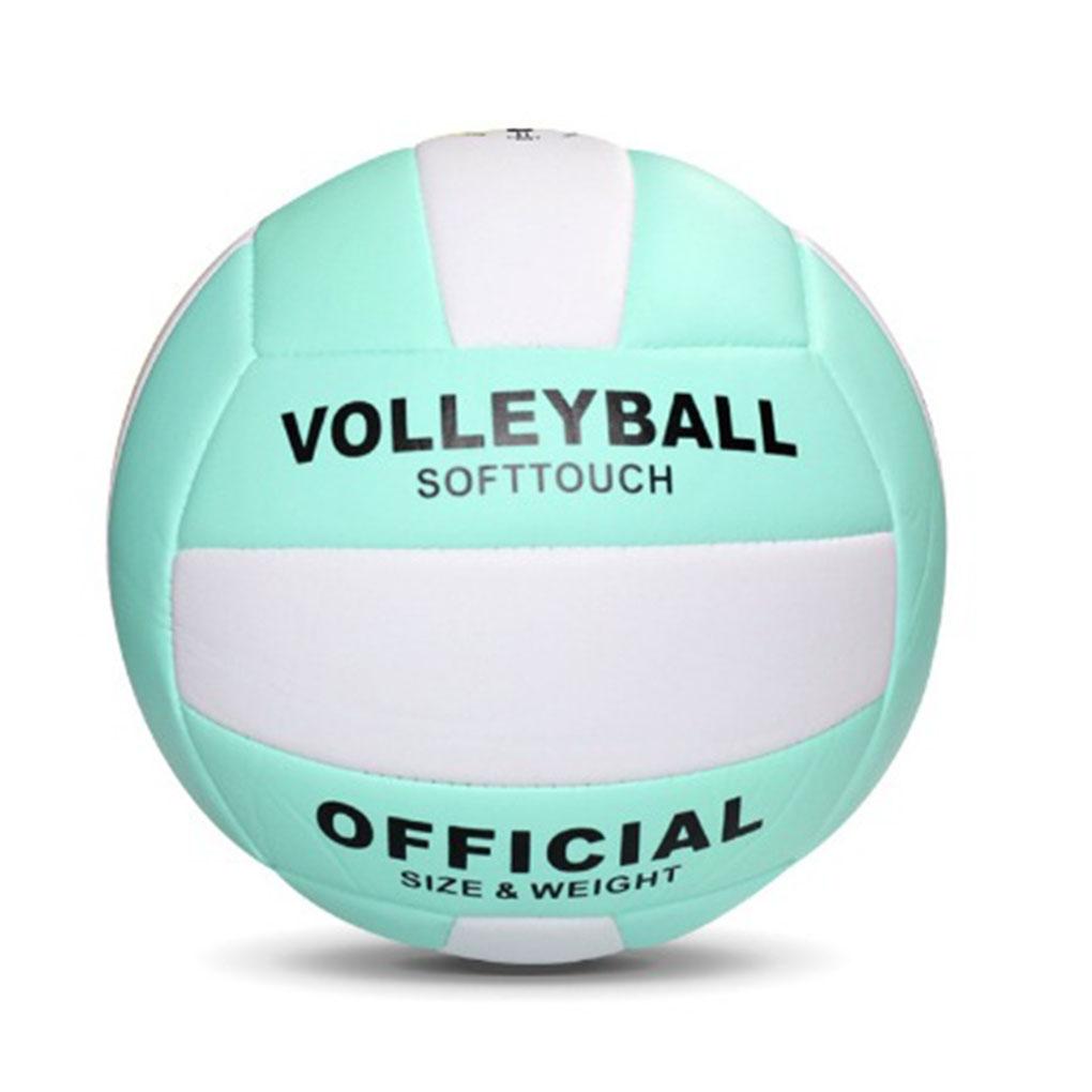 Size 5 Macaron Volleyball PVC 2.7mm Thick for Middle School Entrance Exams and Competitions Professional Match Balls Beach Use