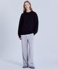 Basic House Women'S Cp Terry Sweatshirt Black Lyts0201