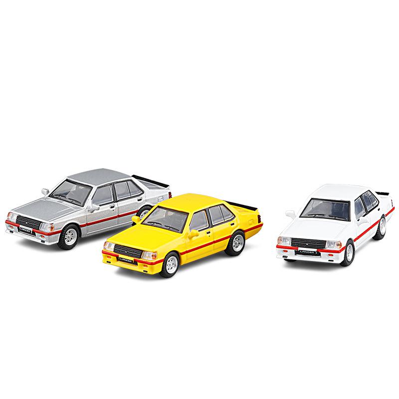 Maßstab 1:64 Mitsubishi Lancer Evo EX2000 Druckgussauto-Modellspielzeug, Spielzeugfahrzeug für Kinder, Kleinkinder, Jungen und Mädchen, Geschenkkollektion