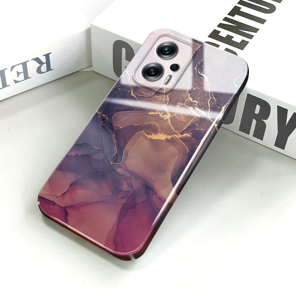 Husă de telefon cu film all-inclusive, design de modă desen animat, carcasă dură cu acoperire completă, husă cu protecție pentru cameră pentru iPhone Samsung Xiaomi Poco Redmi