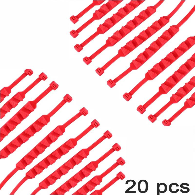 Motorcycle Anti Slip Chains Car Tire Chains Winter Snow Anti-Skid Tyre Cable Ties Auto Outdoor Snow Tire Tyre Anti Skid Chai