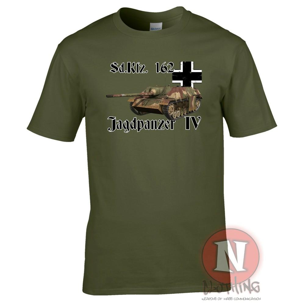 Jagdpanzer 4 Iv Tank Ww2 Gerunisex Military Armour TShirt World Of War Tanks