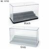 Clear Acrylic Minifigures Display Case Transparent Showcase Stackable Design Dustproof Display Box Movable Steps Large Capacity
