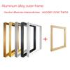 Medium Size Picture Frame DIY Aluminum, Alloy Canvas Painting Frame, For Oil Paintings Metal Frame, Home Decor Metal Art