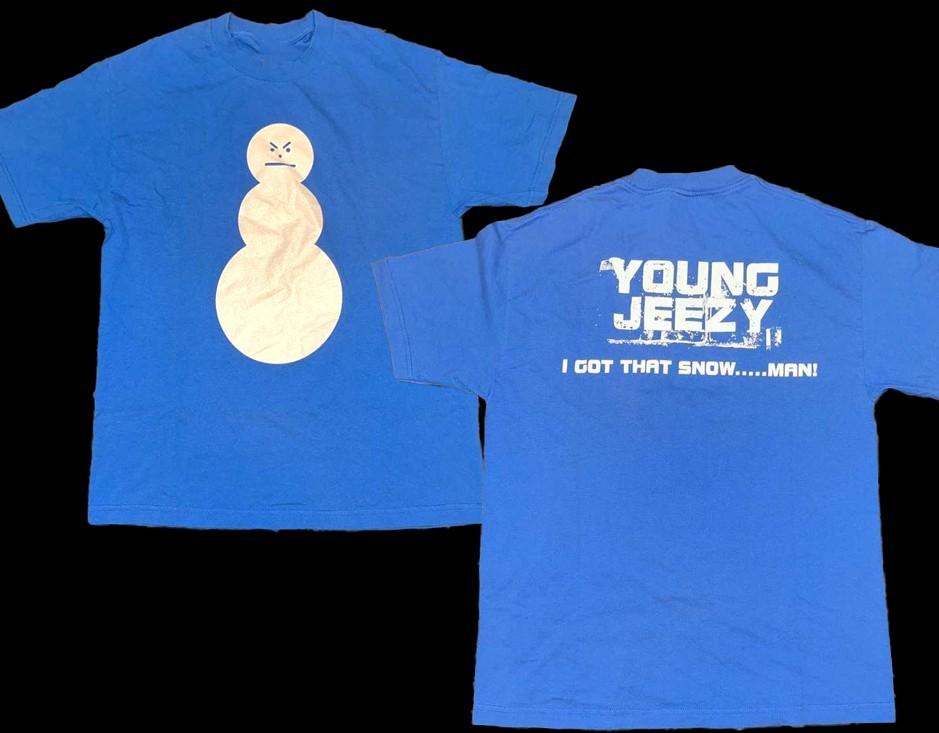 Christmas gift Young Jeezy Snowman T-Shirt Size S-5XL  24D340 Unisex T-Shirt S