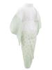 [SAKIKU-EN] Women's Washable Nagajuban (Undergarment for Kimono) - Designed by Kimono Professionals - Crepe Fabric, Assorted Weave Pattern, Includes
