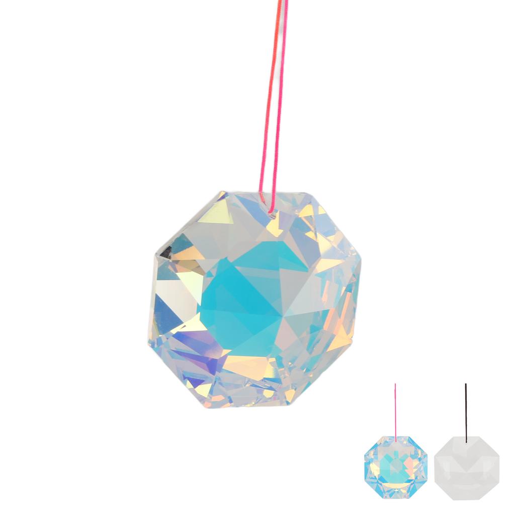 Hanging Crystal Suncatcher Multipurpose Exquisite Prisms Crystal Pendants Hanging Ornaments For Window Christmas Photography