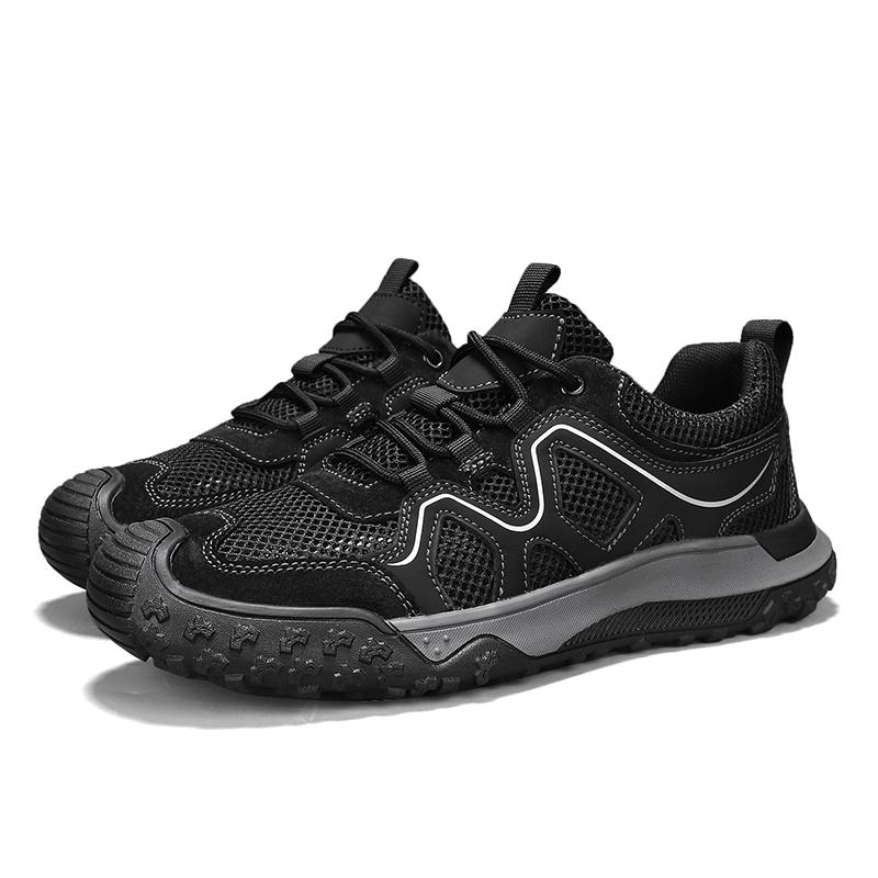 Fashion Breathable Male Mesh Shoes Outdoor Flats Tenis Sport Shoes Stylish Walking Footwear New Trainers Sandals Mens Casual Sneakers