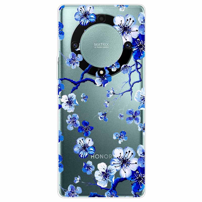 Custodia per Honor Magic6 Lite 5G Trasparente TPU Silicone Funda Capa per Honor Magic 6 Lite Coperture Morbide Magic6Lite Trasparenti Coques borsa