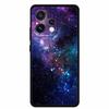 Case For Oppo Reno 15C 5G Colorful Flowers Black Soft Silicone TPU Phone Cases For Oppo Reno15 5G Shells Protection Bumper Funda