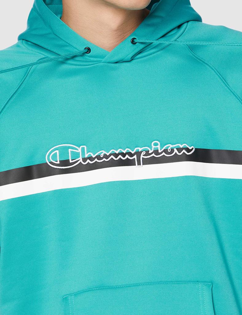 Champion SPORTS Japan Size M To Japanese Size C3-SS111 Men's Hoodie, Emerald, (equivalent M)
