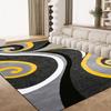 Modern Abstract Beige Gray Carpet for Living Room Large Area Luxury Rug Non-slip Bedroom Decorate Rugs Washable Coffee Table Mat