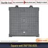 Square and Round Cast Iron Manhole Cover for Electric and Water Utilities