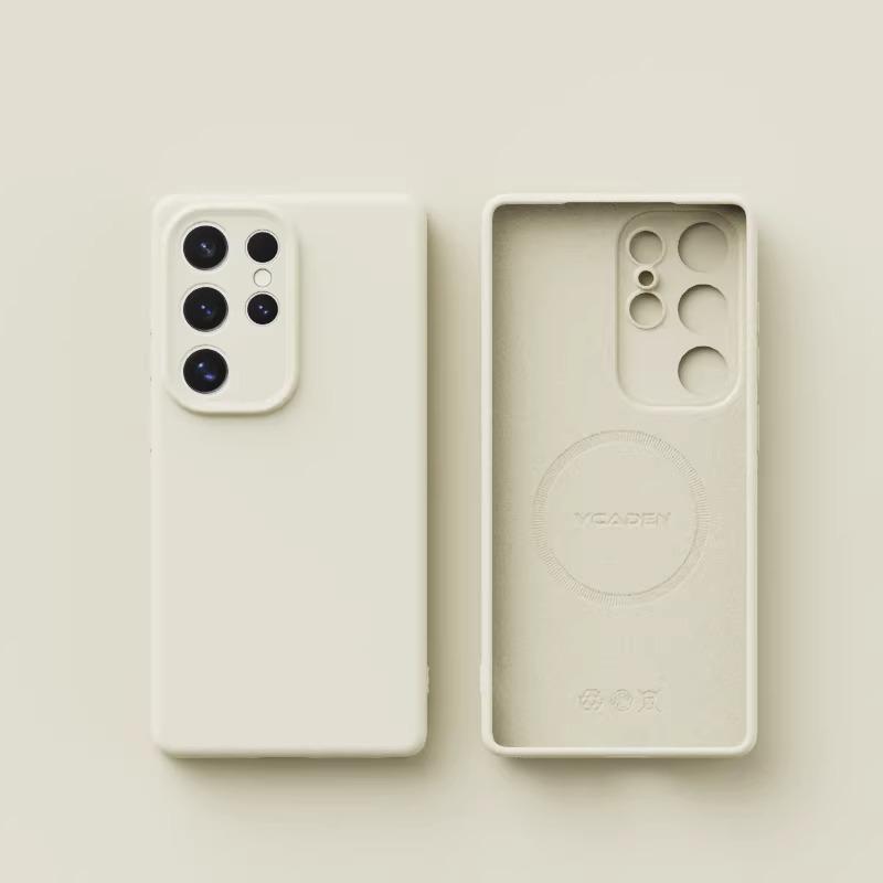 S26 S25 Ultra Plus Case Original Liquid Silicone Magnetic Phone Case For Samsung Galaxy S26 S25 S24 Ultra Plus Cases Soft Cover