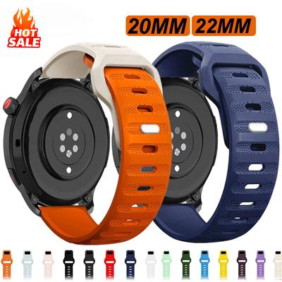 20mm 22mm Uhrenarmband Für Samsung Galaxy Watch 7/classic 8/6/5/4 Pro/3/active 2/46 Silikonarmband huawei watch GT5 4 3 pro Armband